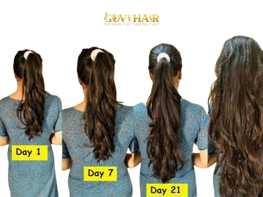 How long does it take to grow 21 inch hair?