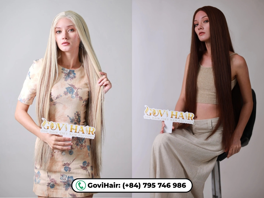 Long human hair wig at GoviHair