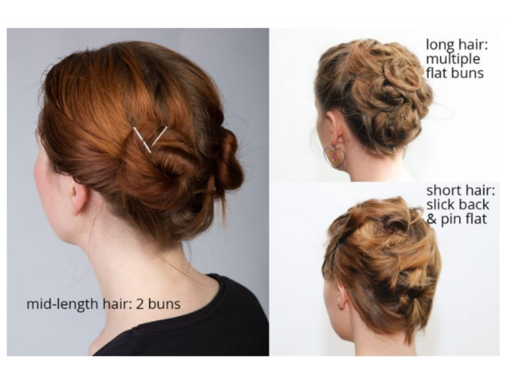 Step 2: Swirl & Tuck the Braids Flat