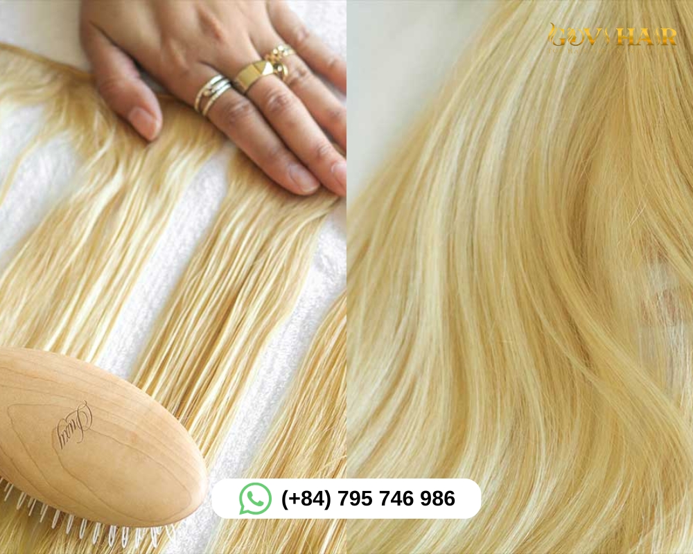 Clean, Dry, and Gently Detangle Extensions