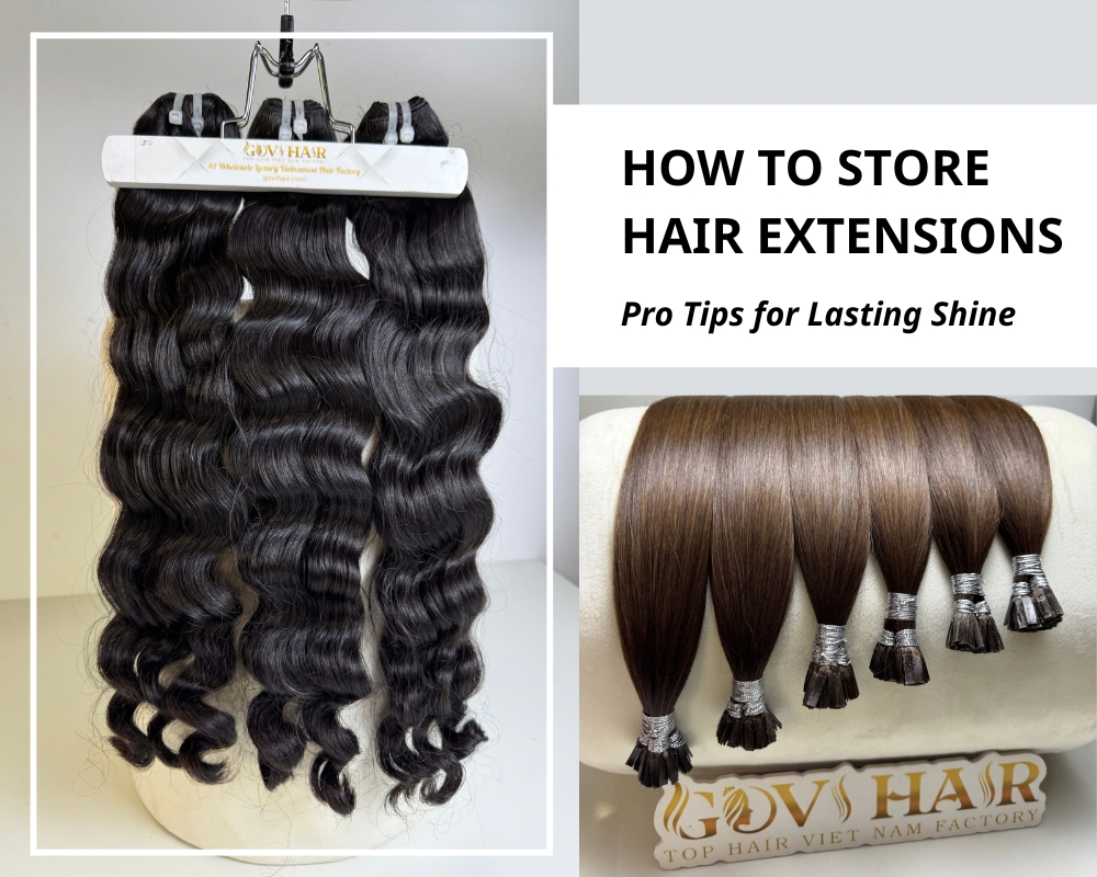How to Store Hair Extensions