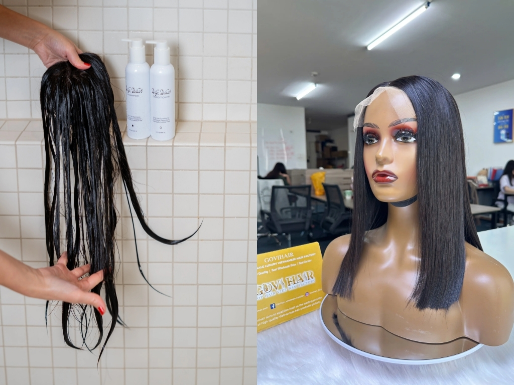 The Ultimate Guide: How to Take Care of Human Hair Wigs 4 Gentle is the way to go—always use sulfate-free shampoo to keep your human hair wig soft and manageable.