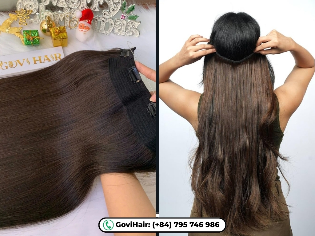 Step-by-Step Guide to Applying Halo Hair Extensions