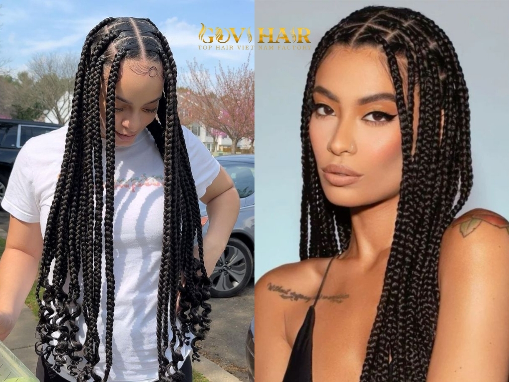 Box braids represent an enduring protective hairstyle