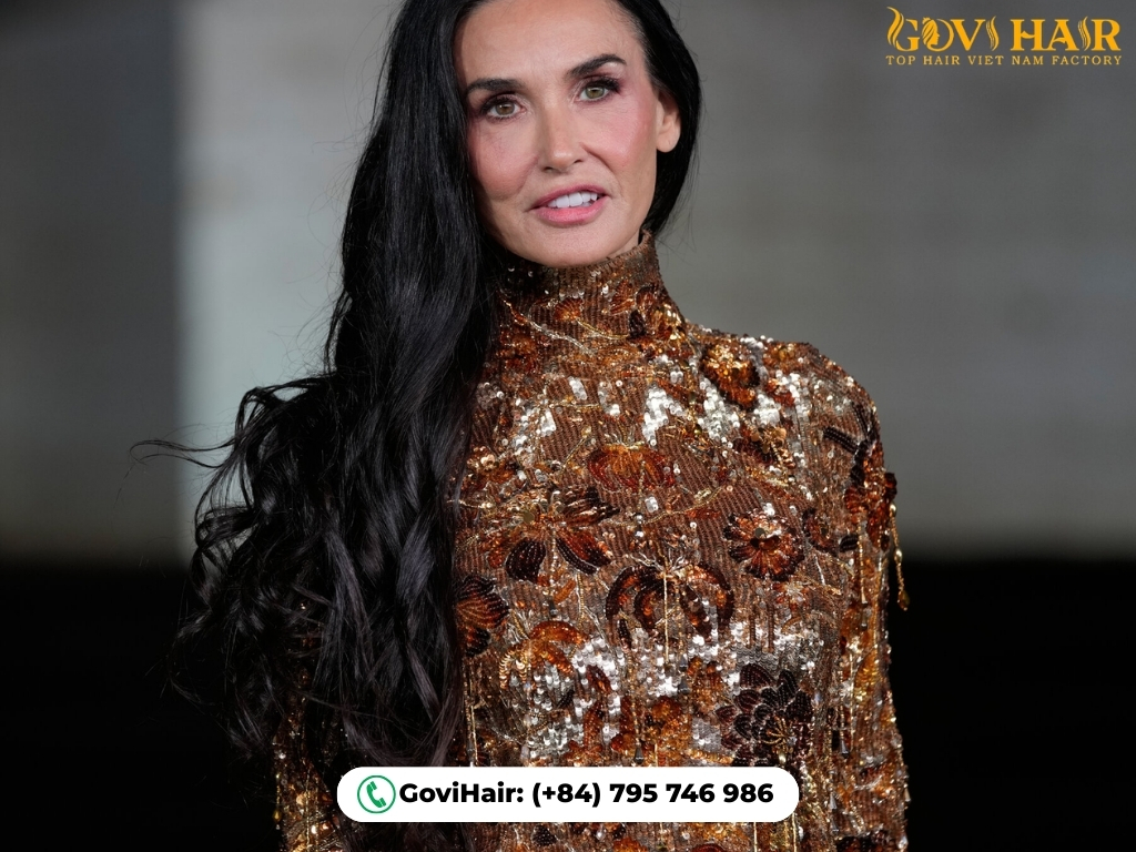 Long hair weaves for dramatic waist-length look