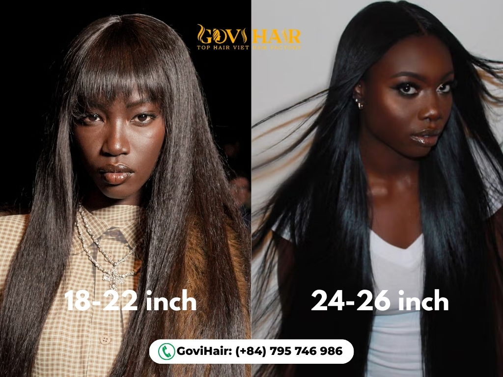 Most popular weave lengths 2025