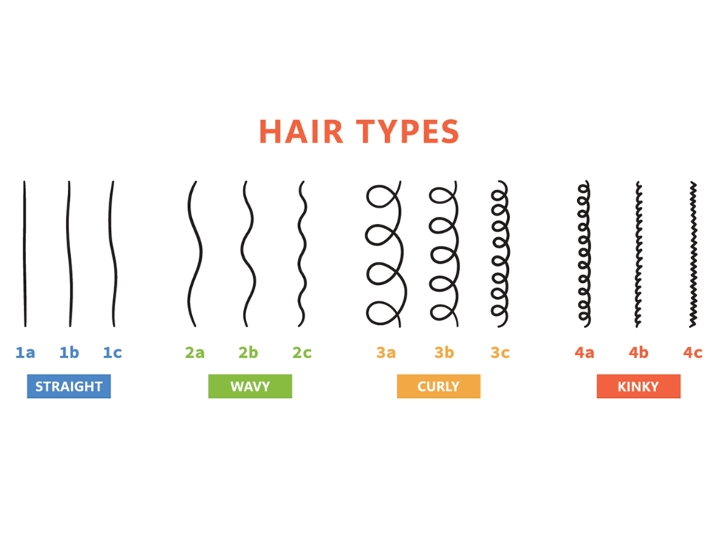Hair type chart