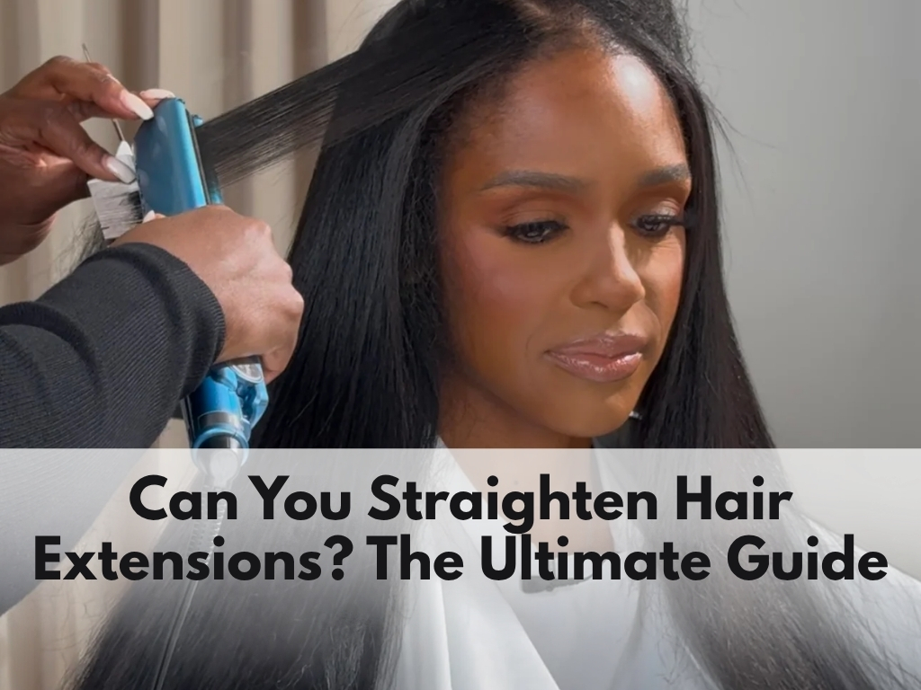Can You Straighten Hair Extensions? The Ultimate Heat Guide