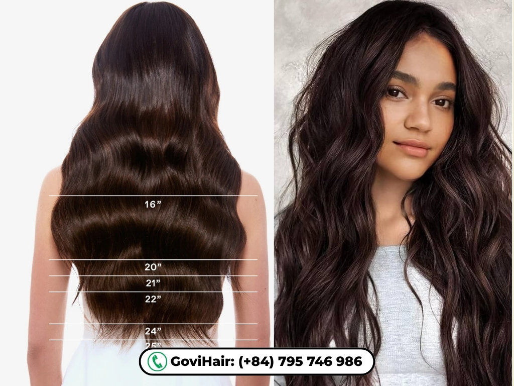 Understanding 21 inch hair length comparison