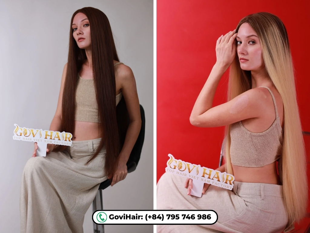 Use Hair Extensions or Wigs to Go from Black to Blonde Instantly