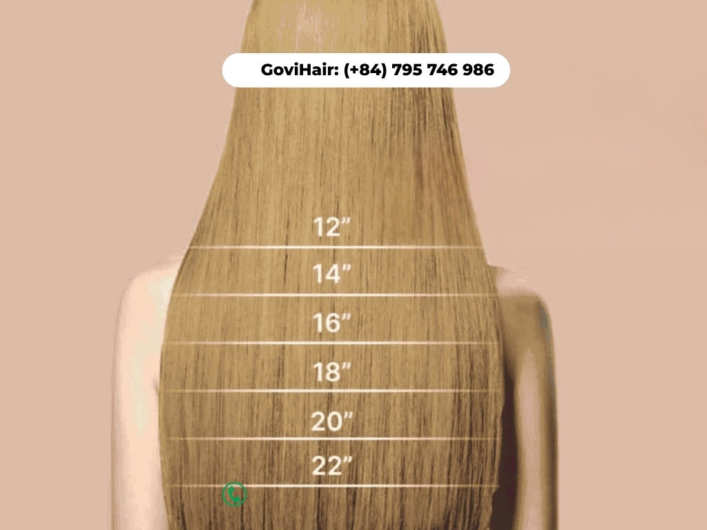 Weave length varies by texture and height
