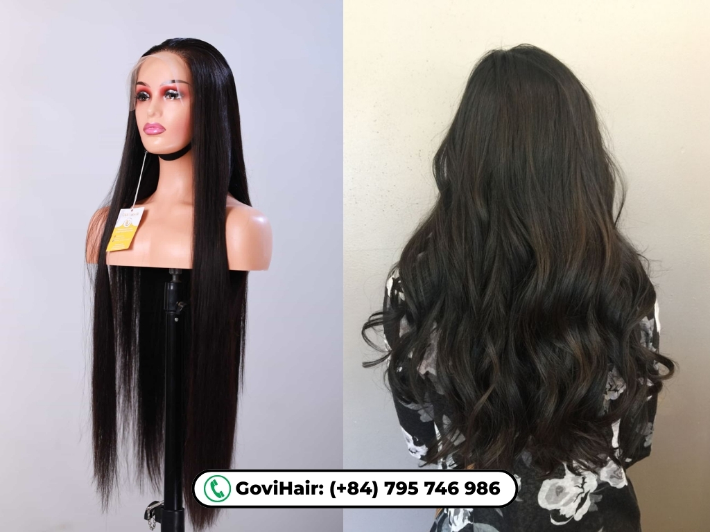 Natural black hair color