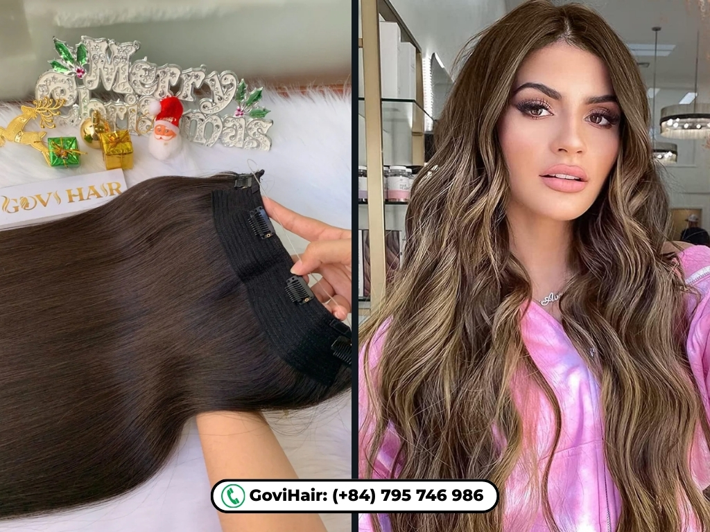 Halo Hair Extensions Benefit for Thin or Fine Hair