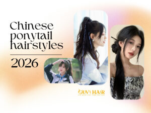 Chinese Ponytail Hairstyles