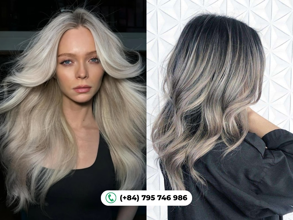 Grey hair colors give you elegant and luxurious looks.