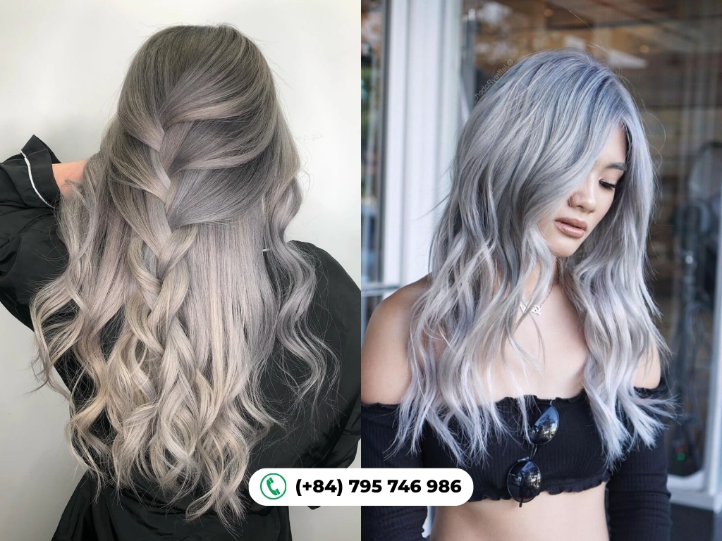 Ash grey is the best color you should try to cover your grey hair.