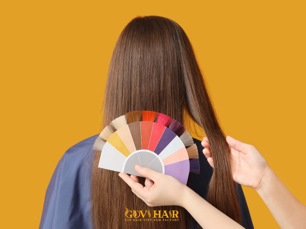 Choose a right color for your hair with professional hair color chart.