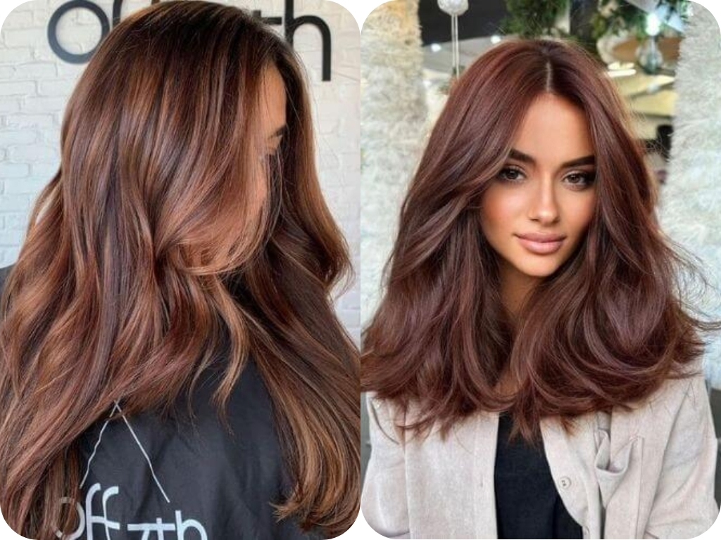 Dark ginger hair color is the combination of orange and auburn.