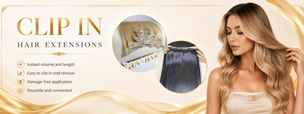 Clip In Hair Extensions