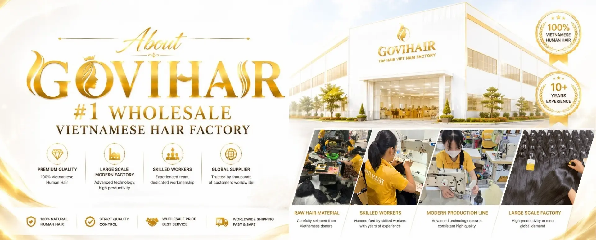 govihair best vietnamese hair factory