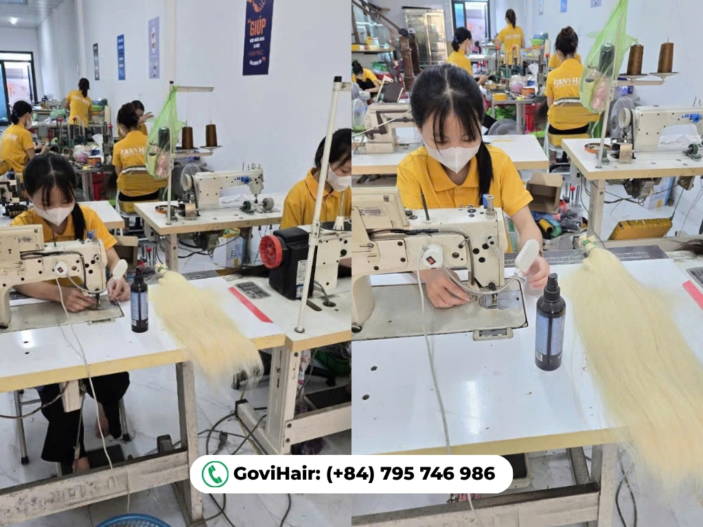 achine weft Vietnamese hair offers consistent construction, minimal shedding