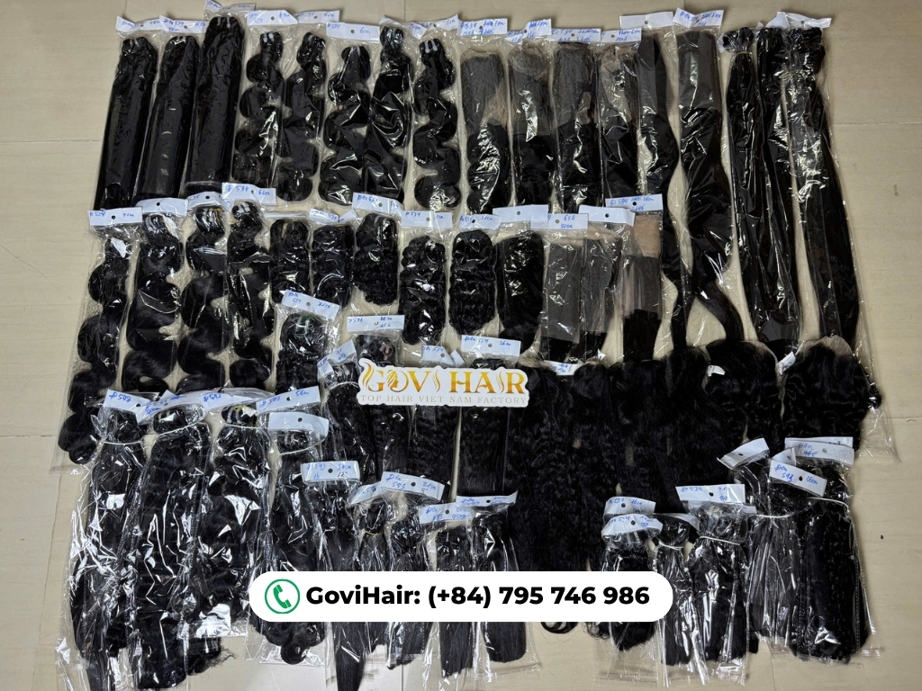 The Ultimate Guide to Vietnamese Hair Quality: Secrets to Premium Extensions 13 Wholesale raw Vietnamese hair bundles with Govihair factory
