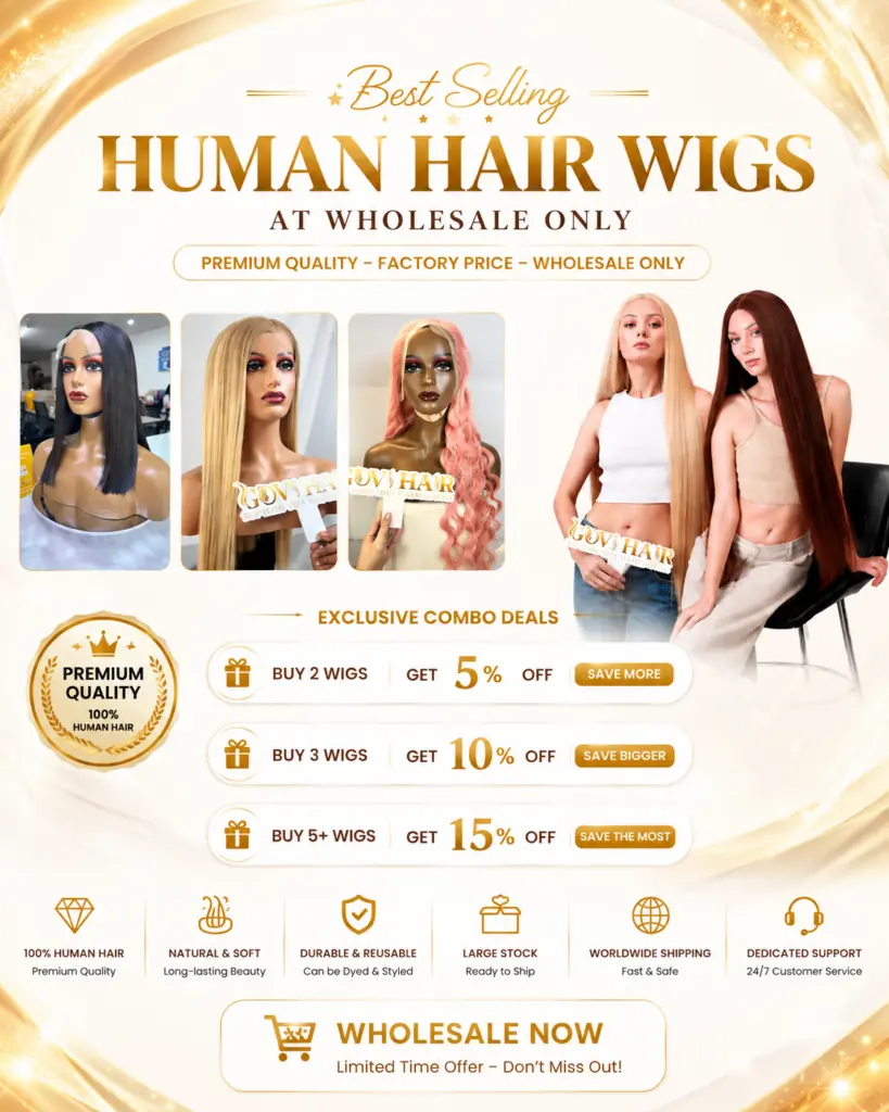 wholesale human hair wigs