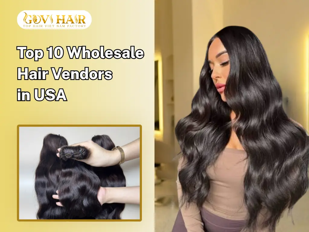 Wholesale Hair Vendors in USA - Best 10 Trusted (2026) - Govihair 2 Top 10 Wholesale Hair Vendors in USA
