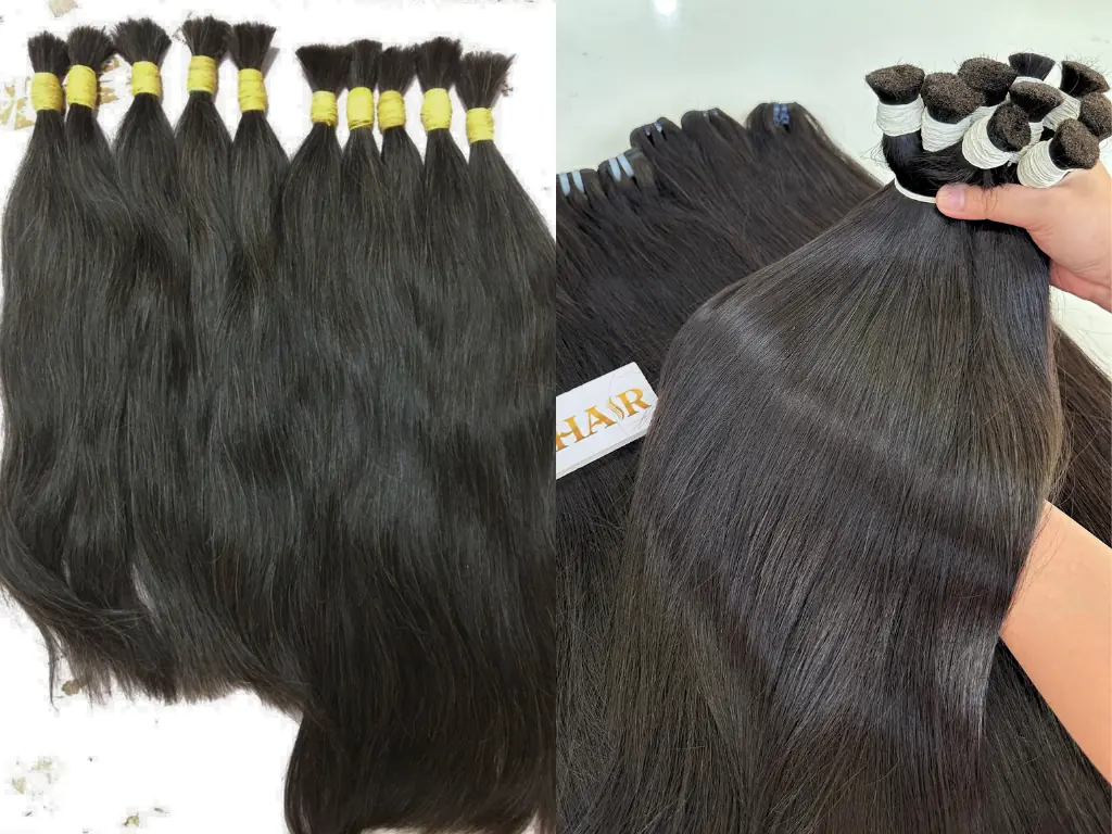 Wholesale Hair Vendors in USA - Best 10 Trusted (2026) - Govihair 3 Best wholesale hair vendors in USA raw bundles displayed