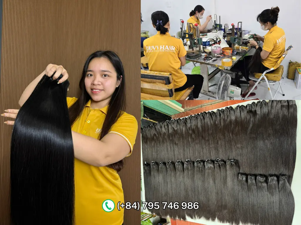 Govihair factory raw Vietnamese hair
