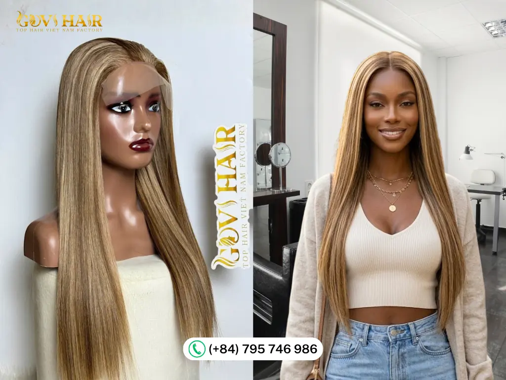 Vietnamese human hair wig wholesale from Govihair factory