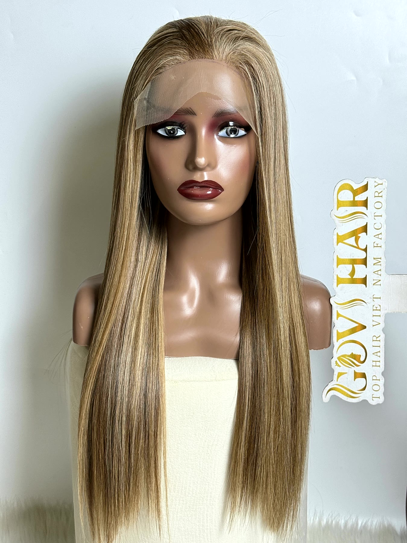 5x5 Closure Wig Swiss HD Lace 20 Inch #20 Silky Straight Human Hair 3 5x5 closure wig swiss hd lace front