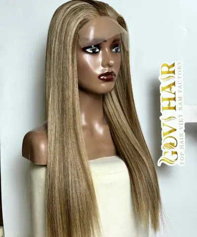 5x5 closure wig 20 colour side view