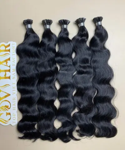 v tip hair extensions natural black raw vietnamese hair 20 inch
