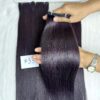 Genius Weft Wholesale 16 Inch #33 Color Bone Straight Human Hair 10 Genius weft wholesale #33 colour held by hand
