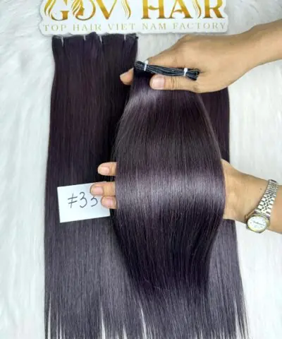 Genius weft wholesale #33 colour held by hand