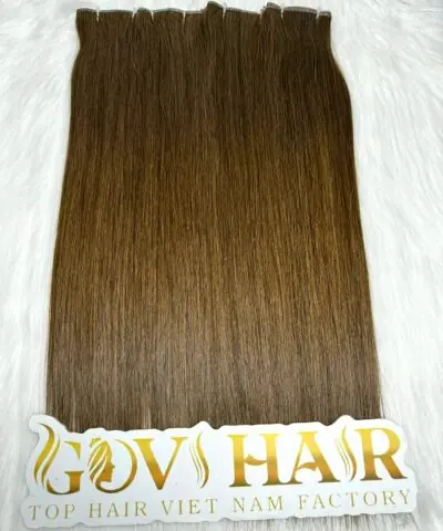 Genius weft extensions 18 inch dark brown