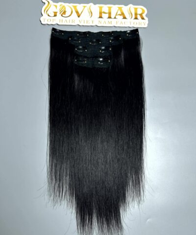 clip in hair extensions close up view 4