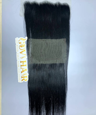 20 Inch Raw Hair Lace Frontal 13x4 Bone Straight HD Lace Wholesale 7 raw hair lace frontal 13x4 close up view 4