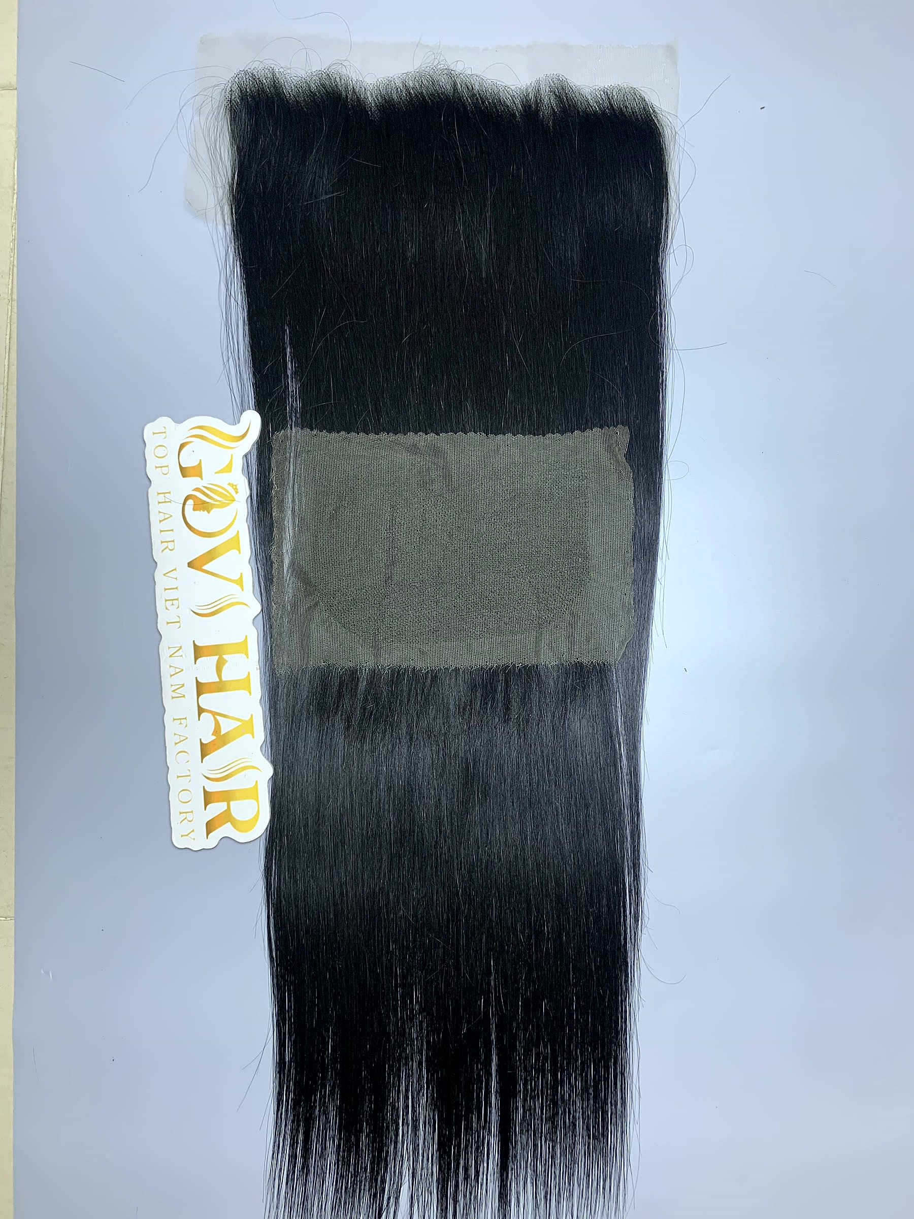 20 Inch Raw Hair Lace Frontal 13x4 Bone Straight HD Lace Wholesale 4 raw hair lace frontal 13x4 close up view 4