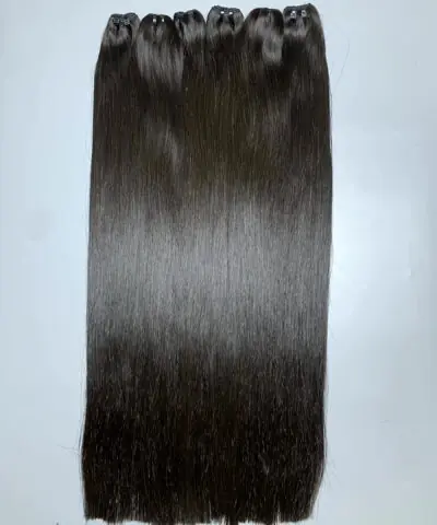 raw hair bundles close up view 3