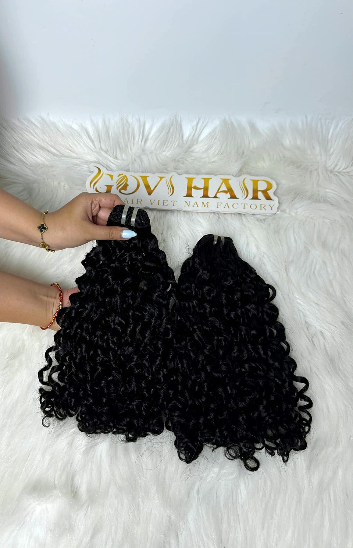 20 Inch Pixie Curly Hair Bundles Super Double Drawn Raw Wholesale 3 Pixie curly hair bundles 20 inch thick ends