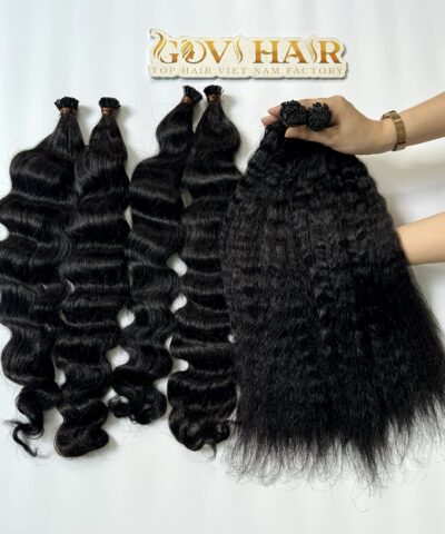 20 inch kinky straight K tips hand held