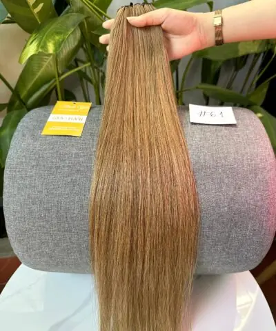 24 inch light brown hair extensions hand held