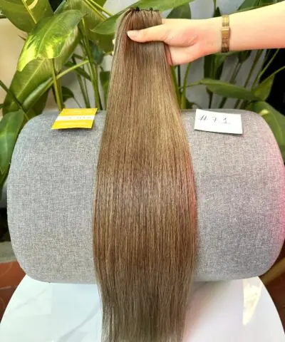 24 inch ash brown hair extensions hand held
