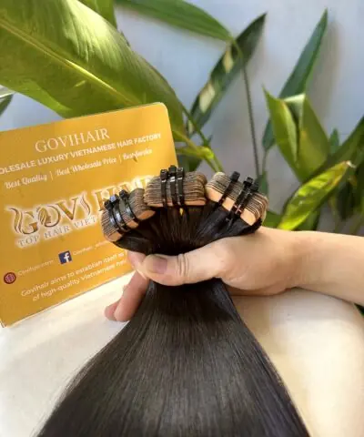 26 inch tape in hair extensions hand held