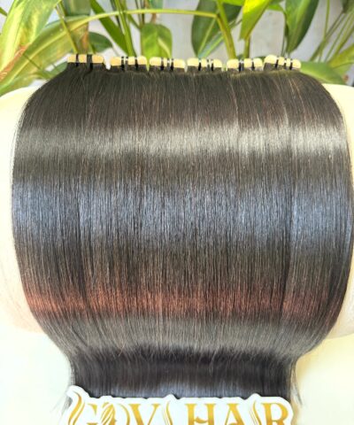 Bone straight 26 inch tape in hair extensions