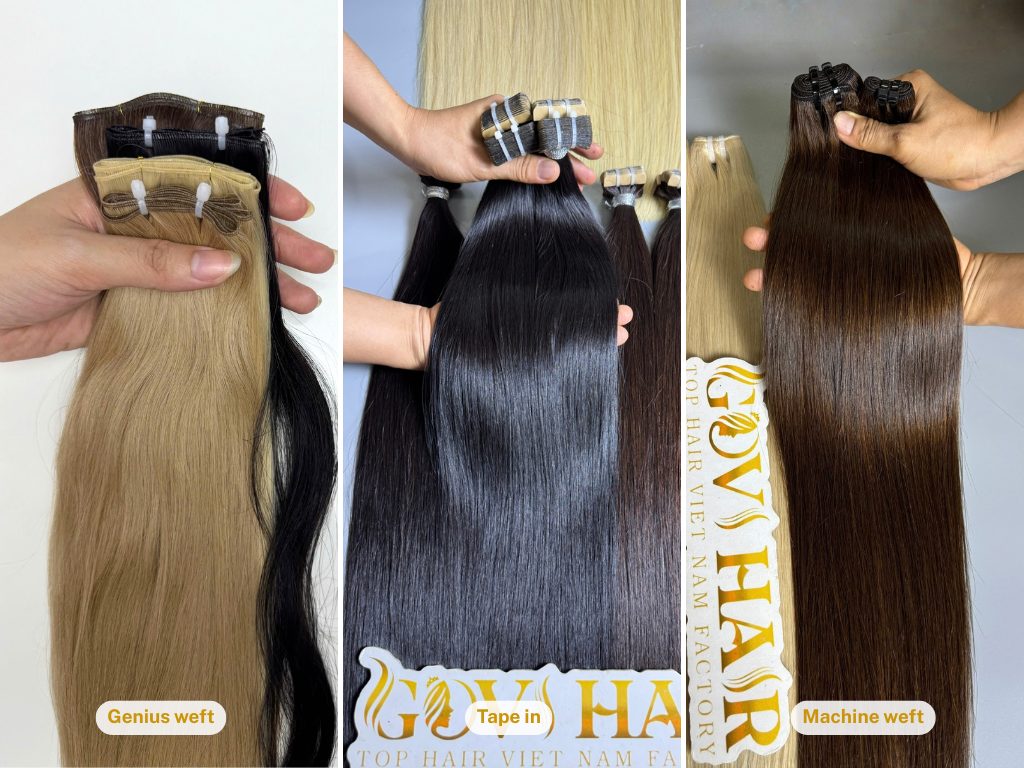Genius weft vs tape-in vs machine weft
