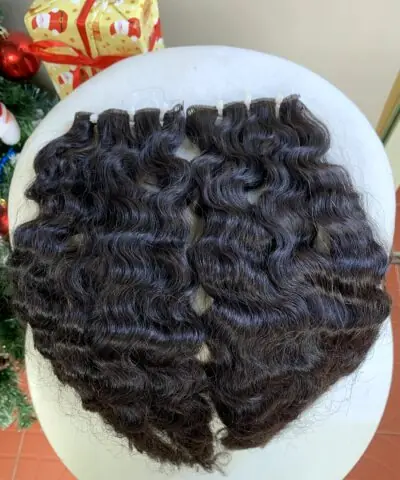 Curly weft extensions kinky curly genius weft spread
