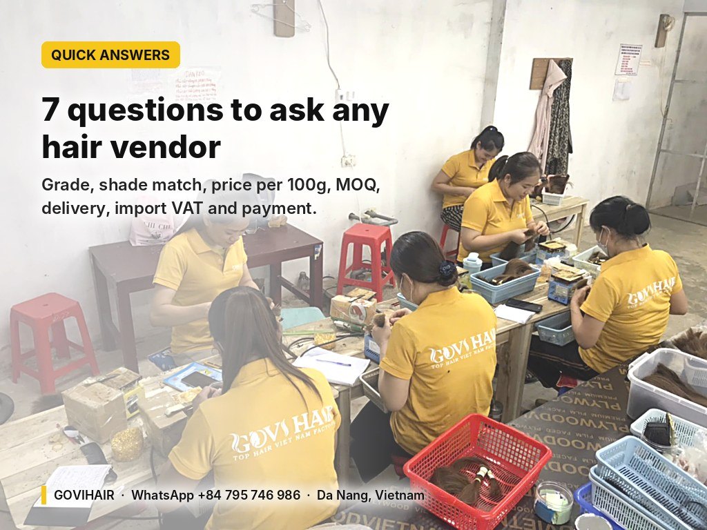 Quick answers for UK buyers choosing hair vendors